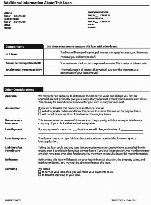 H-24(G)—Mortgage Loan Transaction Loan Estimate—Modification to Loan Estimate for Transaction Not Involving Seller—Model Form (continued)