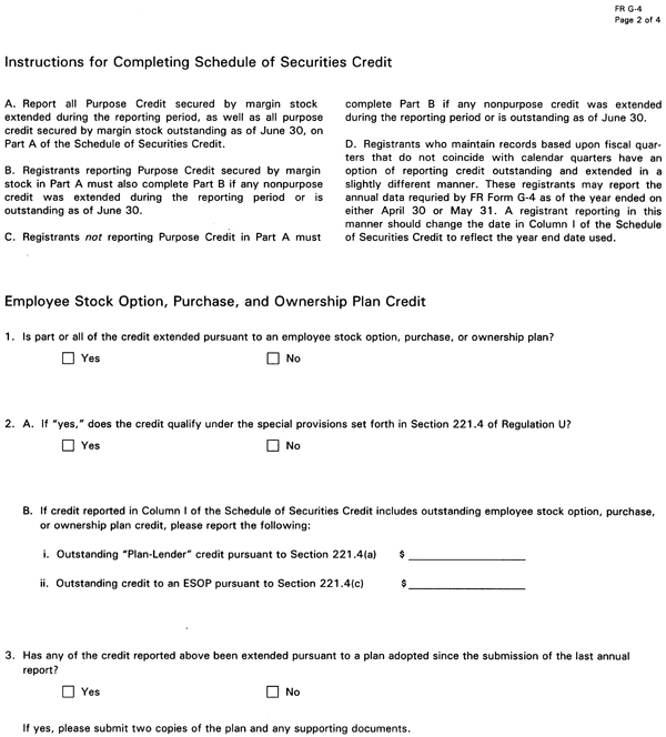 Form G-4—Annual Report (Page 2)