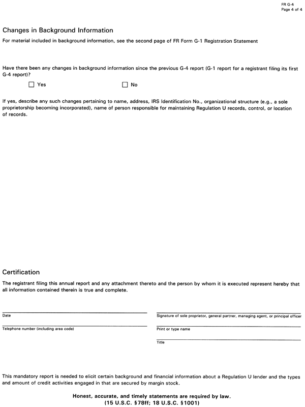 Form G-4—Annual Report (Page 4)