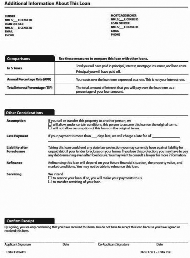 H-24(G)—Mortgage Loan Transaction Loan Estimate—Modification to Loan Estimate for Transaction Not Involving Seller—Model Form (continued)