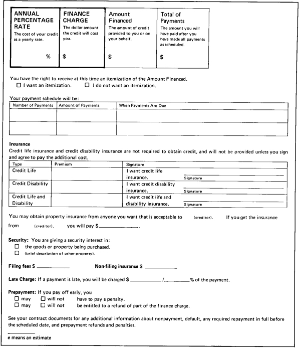 H-2—Loan Model Form